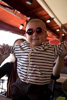 baby portrait port of cancale  cafe  Brittany - France  <br>///<br>portrait de bebe a Cancaledans un cafe  cafe  Bretagne - France <br>///<br>BRT CNC22